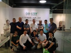廣州龍川商會蒞臨達克森環(huán)?？偛窟M行交流工作